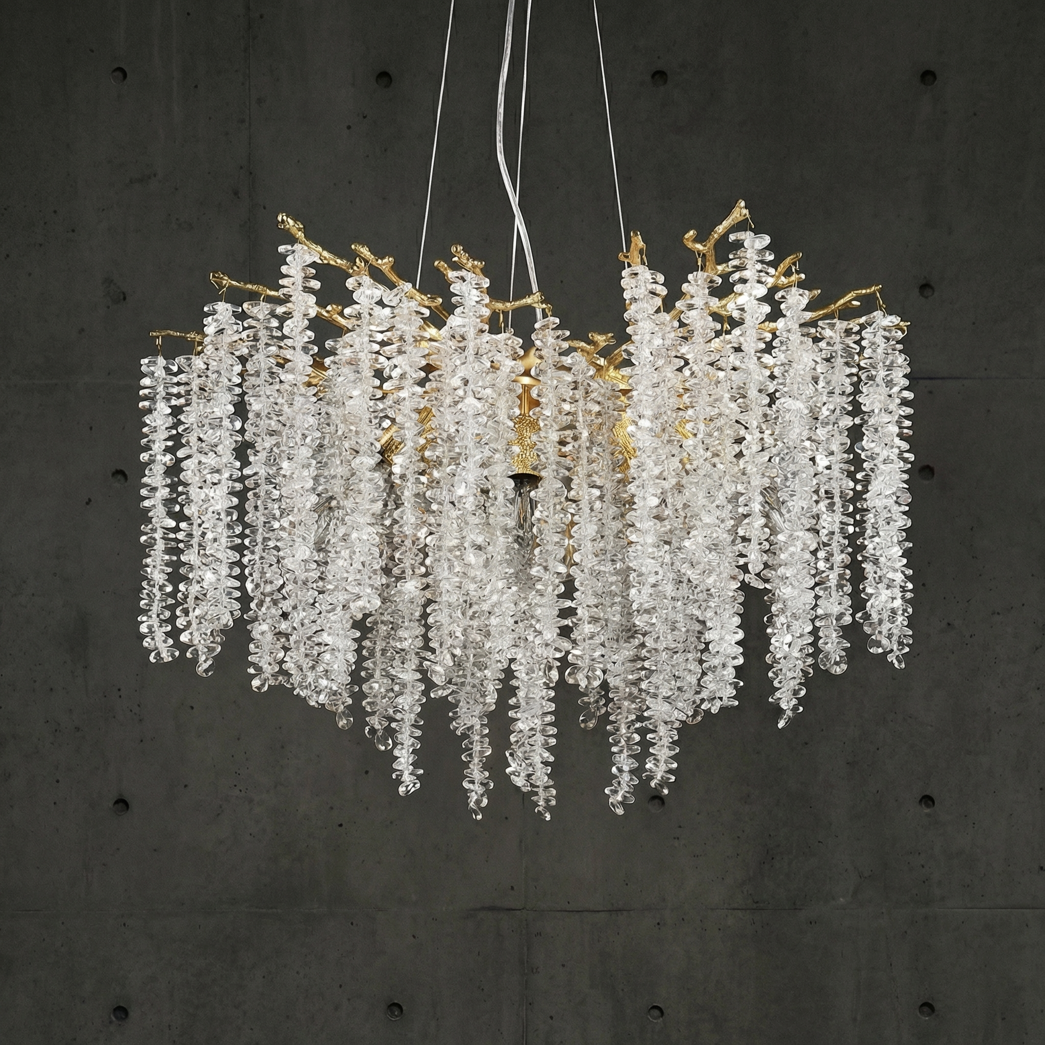 Wisteria Bead Round Chandelier - dark (wisteria-bead-round-chandelier-24)