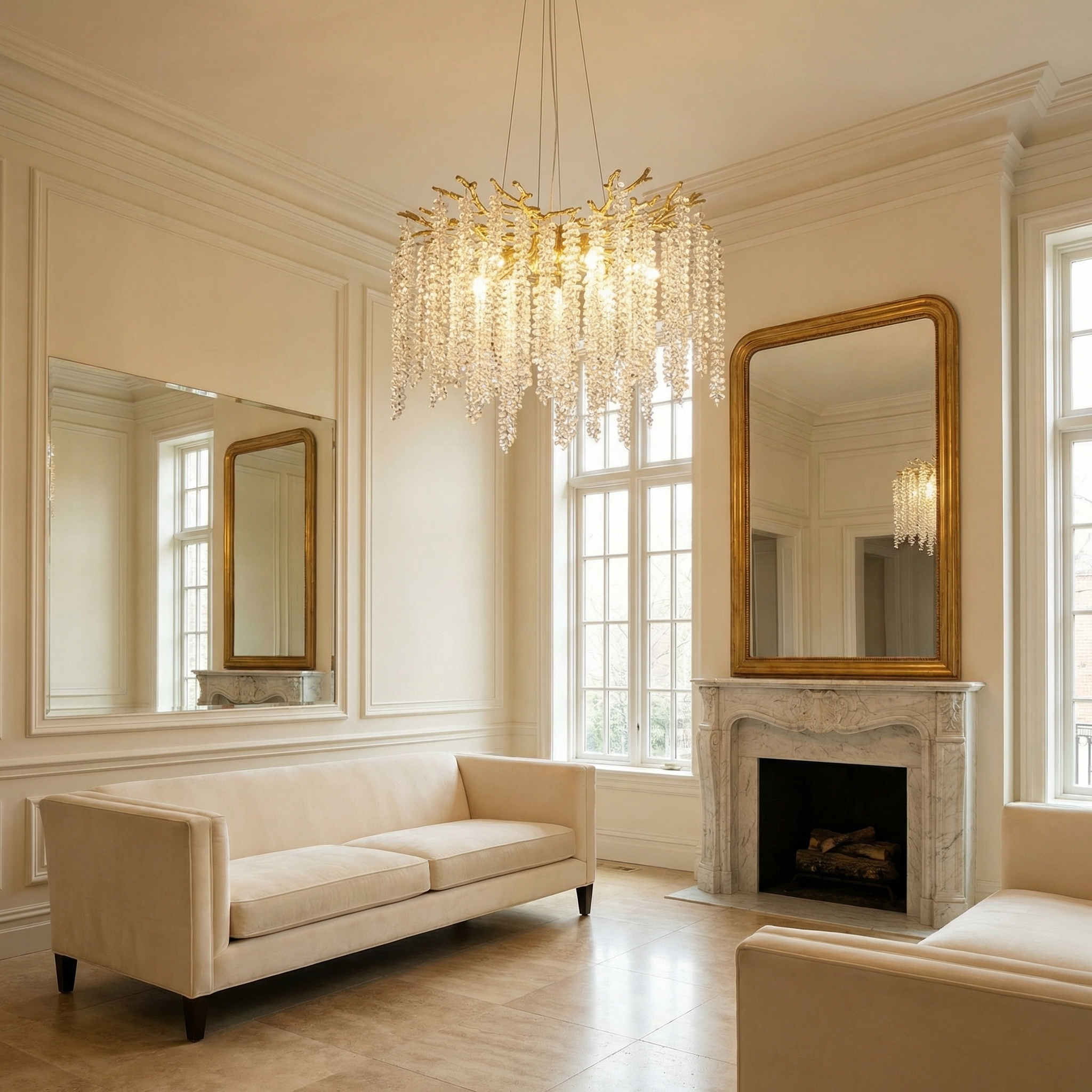 Wisteria Bead Round Chandelier - lifestyle (wisteria-bead-round-chandelier-18)