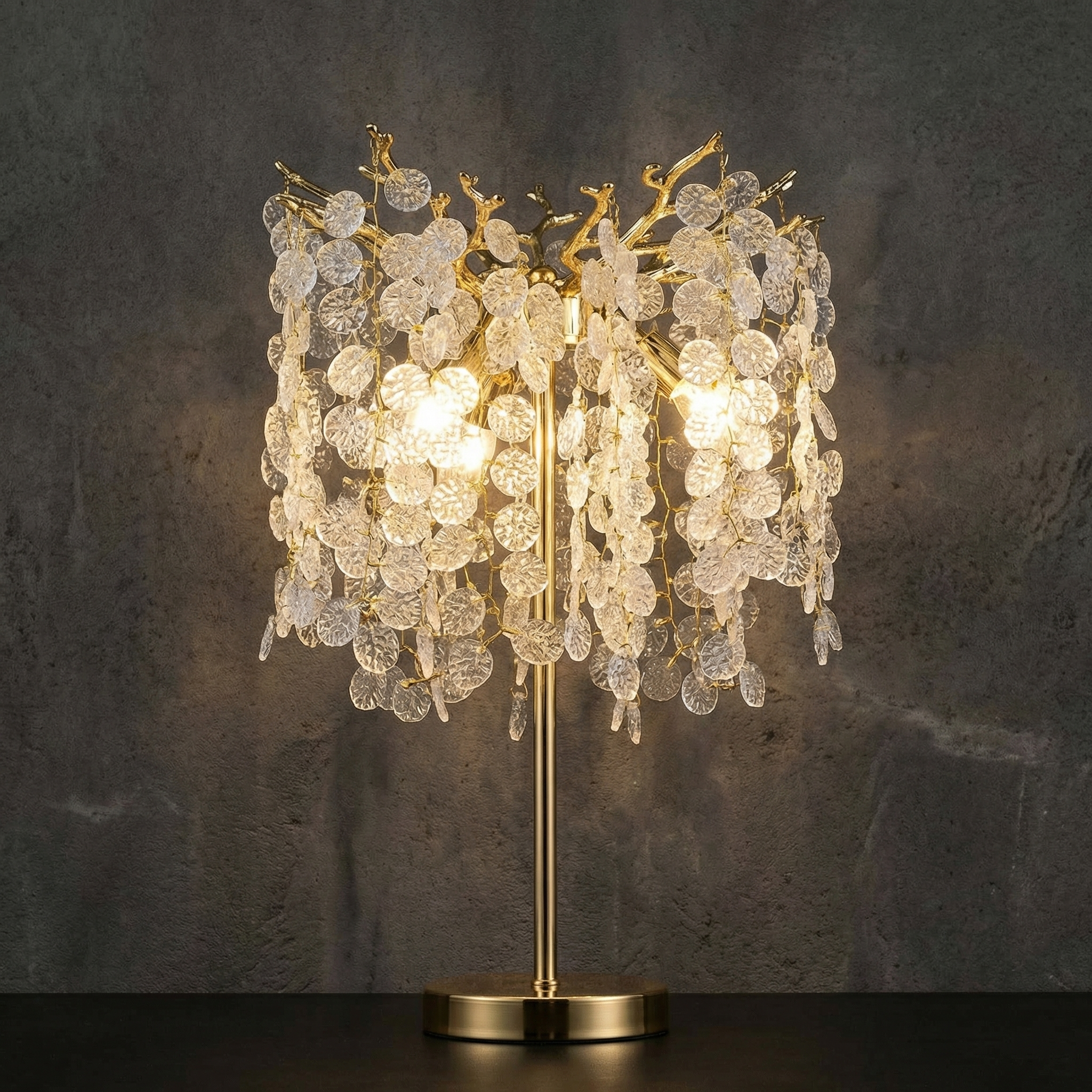 Wisteria Leaf Table Lamp - product