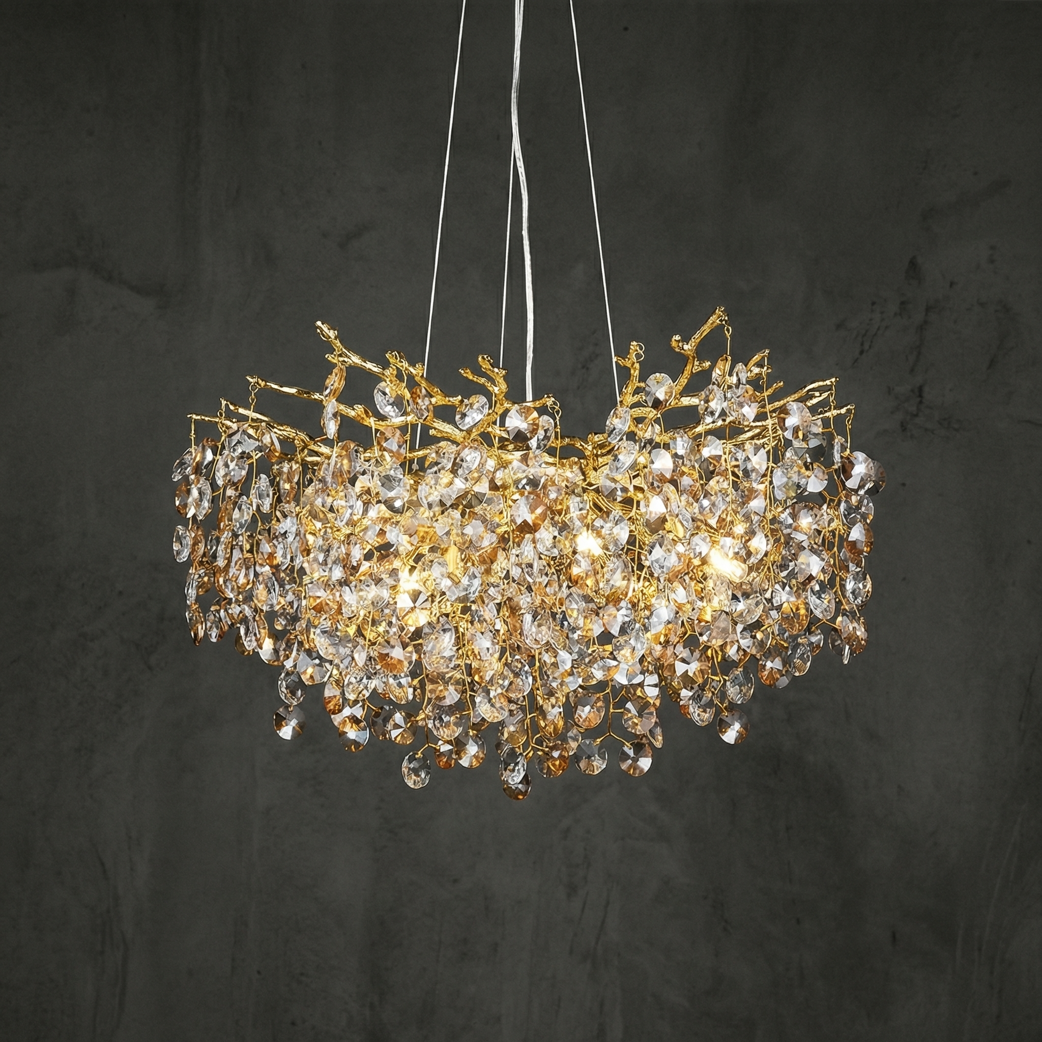 Wisteria Petal Round Chandelier - product (wisteria-petal-round-chandelier-18)