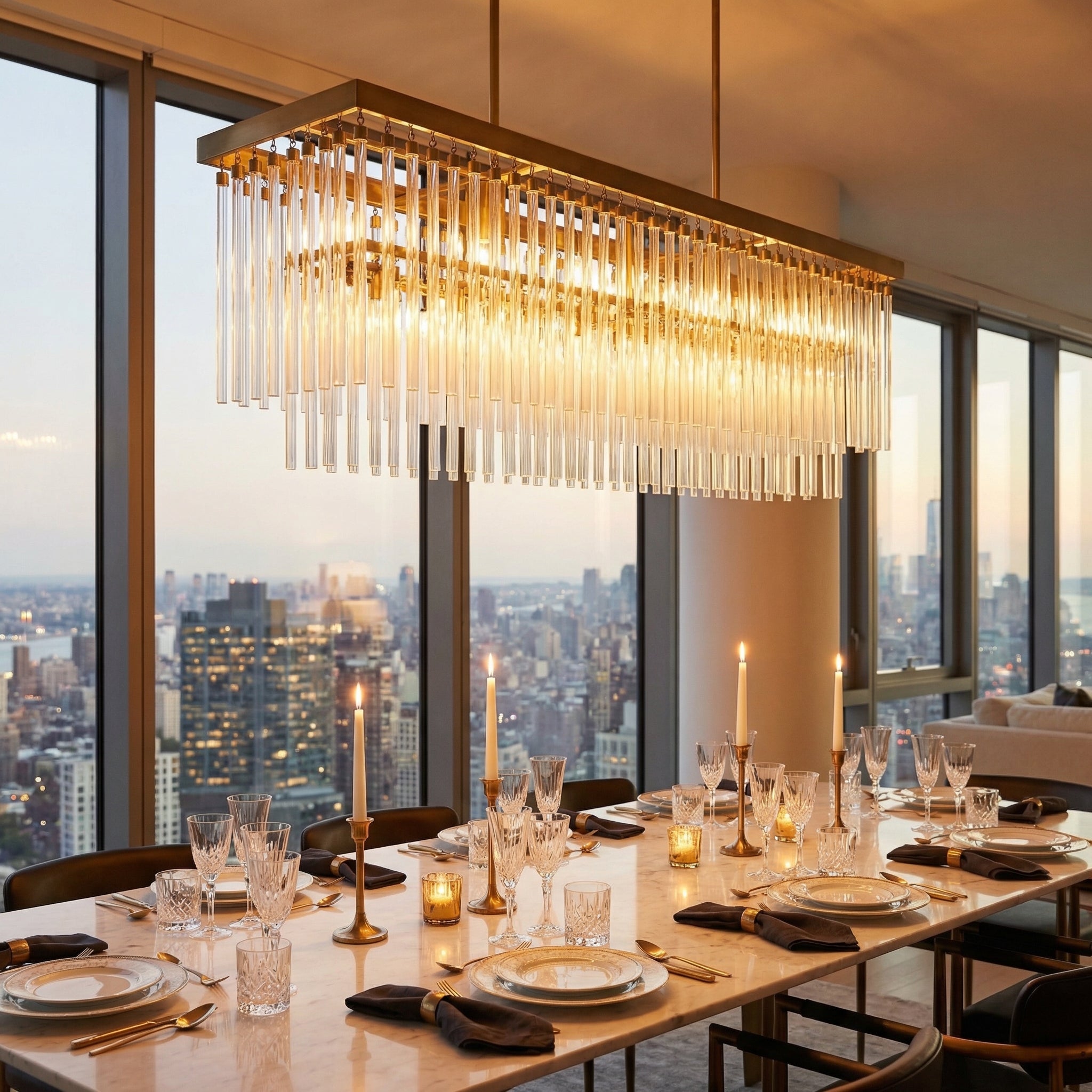 cascade-rain-chandelier lifestyle