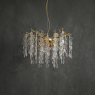 Wisteria Leaf Mini Pendant - dark
