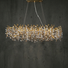 Wisteria Petal Oval Chandelier - dark (wisteria-petal-oval-chandelier-40)