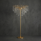 Wisteria Petal Floor Lamp - dark