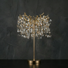 Wisteria Petal Table Lamp - dark