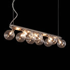 glass-sphere-column-chandelier dark
