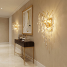Wisteria Leaf Wall Sconce - lifestyle
