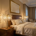 Wisteria Petal Table Lamp - scene