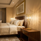 Wisteria Bead Table Lamp - scene