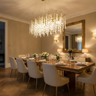 Wisteria Leaf Oval Chandelier - scene (wisteria-leaf-oval-chandelier-40)